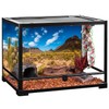 AWERT 48x20 inches Reptile Habitat Background Blue Sky Oasis Cactus