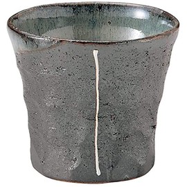 Mino Ware K43136 Drinking Device, Shaved, Rock Cup, Meteor