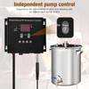 Briidea Heating PID Temperature Controller, -40℉~302℉/-40℃~150℃, Independent Pump Control, Pre-Wired