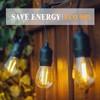 Jslinter 50-Pack 2W S14 LED String Light Bulbs, 120LM, 2700K