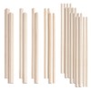 OLYCRAFT Pack of 26 Triangle Wooden Sticks, 5 Sizes, Unpainted