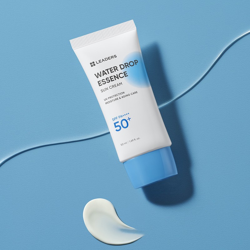 리더스 워터드롭 에센스 유기자차 선크림 SPF50+ PA++++, 50ml, 1개 Readers