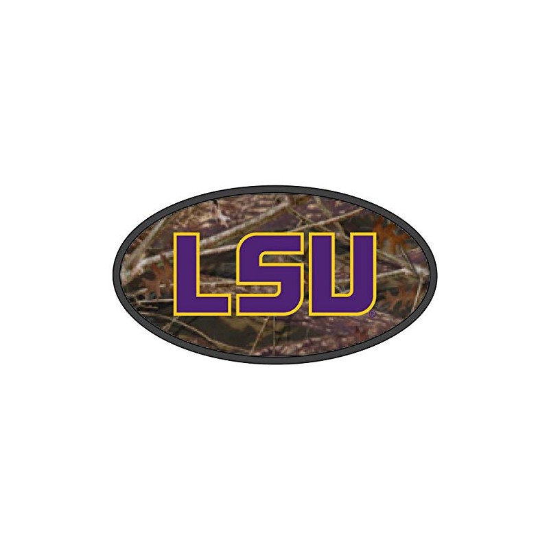 LSU Tigers Camo Hitch Receiver Cover