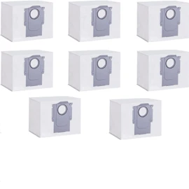 DingGreat Pack of 8 Replacement Vacuum Bags for Roborock S8+/ S8 Pro Ultra/ S7 MaxV Ultra/ Q5/ Q5+/ Q7/ Q7+/ Q7 Max/ Q7 Max+/ S7 Pro Ultra - Vacuum Disposable Bags, 3L Capacity