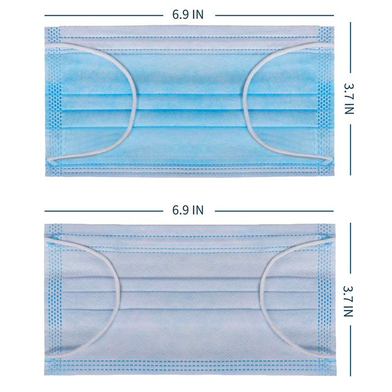 eZthings® Professional Crafts Disposable 3 Ply Filter Face Masks for