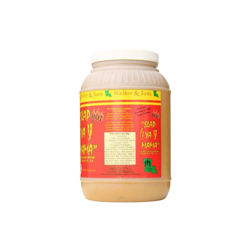 Slap Ya Mama Cajun Seasoning Blend, Hot, 7 Pound