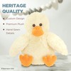 Bearington Big Bill The Plush Yellow Duck Stuffed Animal, Adorable,