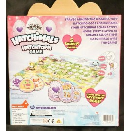 Spin Master Games HATCHIMALS HATCHTOPIA GAME... 5 Exclusive Figures 2nd Edition New & Sealed