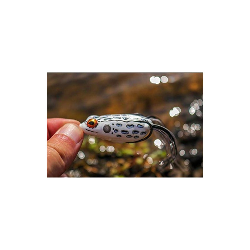 BOOYAH Pad Crasher Jr Topwater Bass Fishing Hollow Body Frog