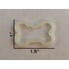 InstaPetTags Custom Bone Shaped Pet Id Dog Tag Silencer, Glows