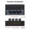 Ultra Low Noise 4 Channel Mixer 4 Input 1 Output