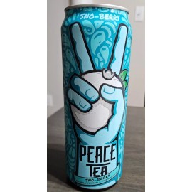 Peace Tea Full Sealed Can Peace Tea Sno-Berry Iced Tea 23 oz Snow Blueberry Iced Tea Yummy