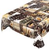 Anro Oilcloth Wax Tablecloth, Washable