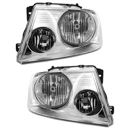 EIOFEVY Headlights, Faros, Headlights Headlamps Heavy Duty ABS Plastic Housing/Polycarbonate Lens Front Left Right for Ford for F150,for Lincoln for Mark LT Composite-Assembly Type FO2503201 FO2503247