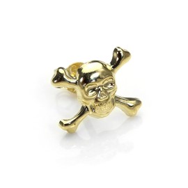 9ct Gold Skull & Crossbones Ear Stud/Men's Earrings/Studs/Earring