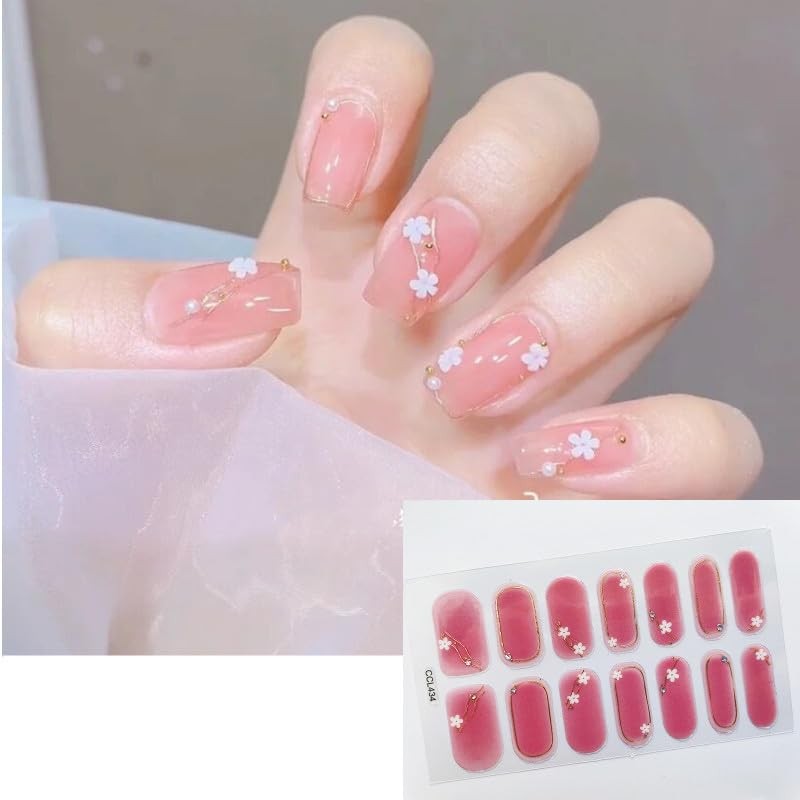 3D Nail Seals, Set of 6, 3D Feeling, Ins, Just