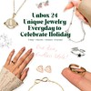 Jewelry Advent Calendar 2025, 24 Surprise Jewelry Collection with Bracelets,