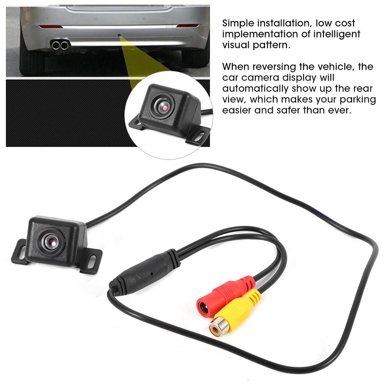 Universal Car Parking System HD Monitor with 170° Waterproof Rear