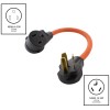 AC WORKS® Flexible Welder Adapter NEMA 10-30P to NEMA 6-50R®