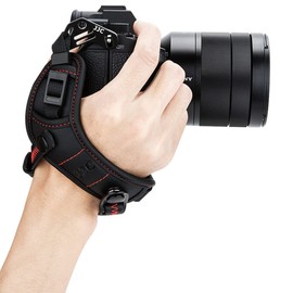 Mirrorless Camera Hand Strap Grip for Sony A7CR A7CII A7RV A7 IV A7S A7R V III II A6700 A6600 A6500 A6400 A6300 A6100 A6000 A6500 A9III II ZV-E1 ZV-E10 RX1R RX1RII RX10 III IV A99 A77 II HX350 HX400V
