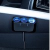 Tsuchiya Yac CE-488 Car Supplies, Socket Distributor, USB Twin Socket,