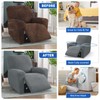 MAXIJIN Waterproof Recliner Covers for Large Recliner 3 Pieces Oversized