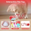 Miavers Interactive Cat Ball Toys,Indoor Moving Cat Toys, Automatic Rolling