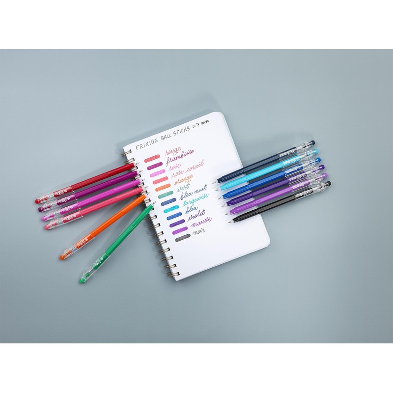 Pilot FriXion Ball Stick 07-0.7mm Nib Tip - Erasable Gel