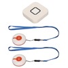 Elderly Monitoring Call Button 4 Gear Volume Adjustment Wireless ABS