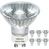 Vinaco GU10 C 120V 35W Bulb Dimmable, 6 Pack High