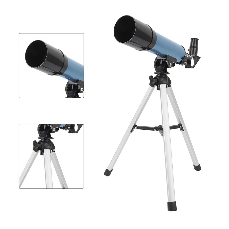 Kids Telescope 50mm Aperture 360mm Focal Length 90X Magnification Astronomical