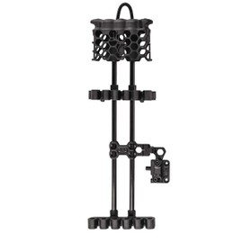 Trophy Ridge Hex Light 5 Arrow Quiver Black ,One Size