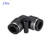 M METERXITY 2 x Angle Connecting Push Pipe Assembly Quick