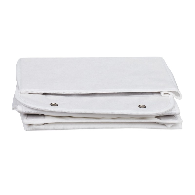 Relaxdays Hanging Organiser, 4 Compartments, Door Organiser with Hooks for