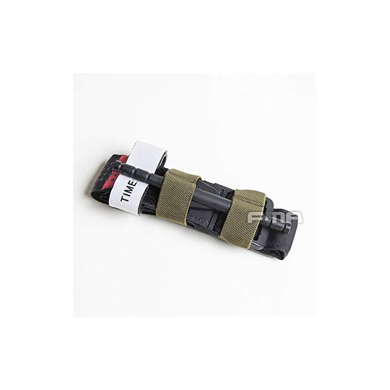 FMA MOLLE Tourniquet Holder Elastic Loop Storage Holder for Hunting