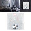 Thermostat ABS Black Smart Programmable WiFi Digital Touchscreen LCD Color