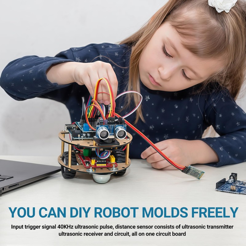 Pack of 5 HC-SR04 Ultrasonic Sensor Distance Sensor Module, HC-SR04