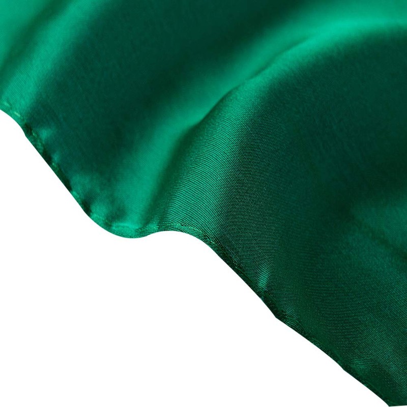 Cyzlland - Bufandas para mujer, 100% seda, largas, ligeras, Verde