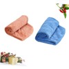Baluue 2pcs Thick Hair Drying Towel Super Absorbent Bathroom Wrap