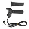 1 Pair Electric Bike Throttle Grip Rubber Twist Throttle Grips