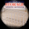 2-Pack 7-Slot Cosmetic Organizers for Makeup Storage – Clear Plastic