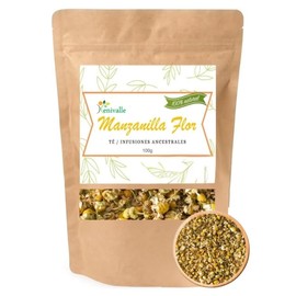Xenivalle - T Manzanilla Flor - Infusion natural - Herbal- Excelente Calidad - Intenso Aroma - Relajante - 100g                                       