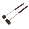 2pcs Percussion Ball Hammer Massager Chicken Wings Wood Reduce Fatigue