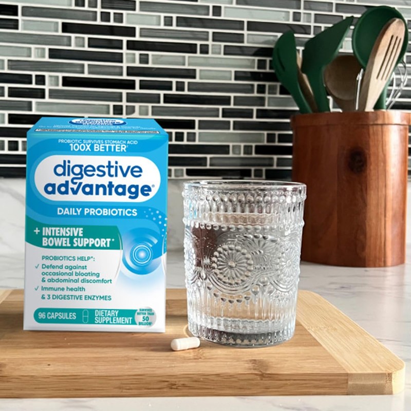 Digestive Advantage Intensive Bowel Support, 96 Capsules (Pack of 3)