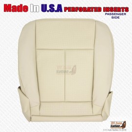 US Auto Nation 832-790-4949 2006 - 2008 For Infiniti FX35 FX45 Passenger Bottom Perforated Leather Cover Tan