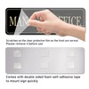 9x3 Inch Manager Office Room Sign Acrylic Self-stick Door Wall