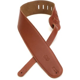 Levy's M4GF‐TAN 3.5-inch Leather Padded Strap - Tan