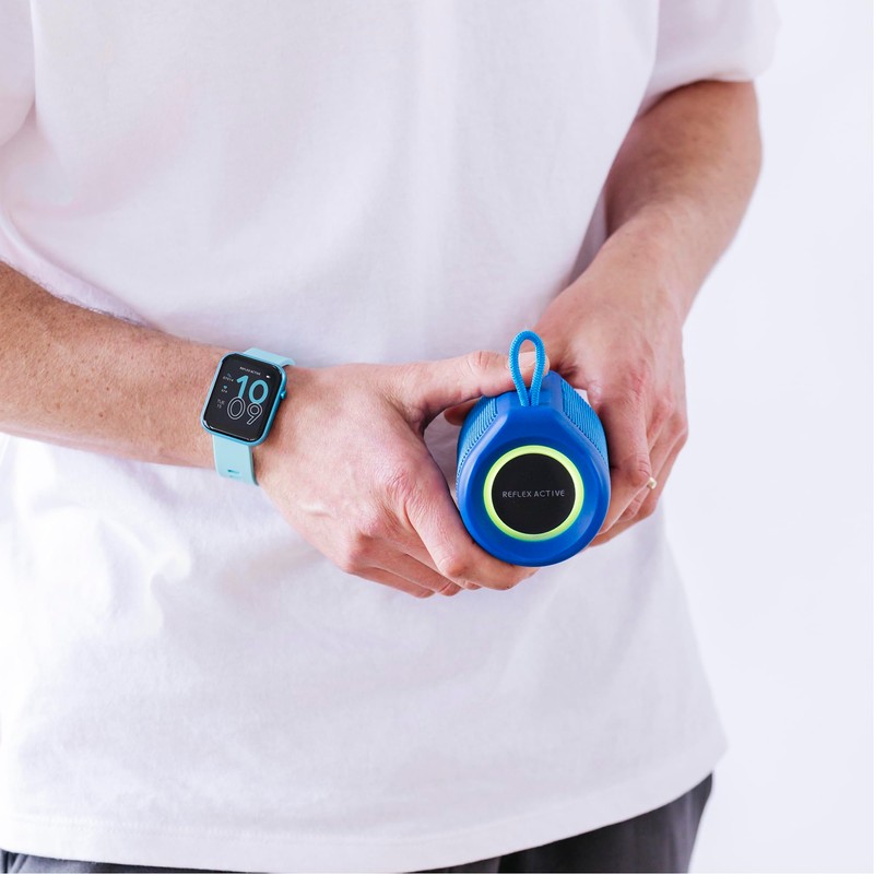 Reflex Active Series 12 Bright Blue Strap Smart Watch Chill