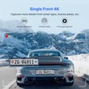 Dash Cam Front with 32G SD Card, Miofive 4K/2160P Car