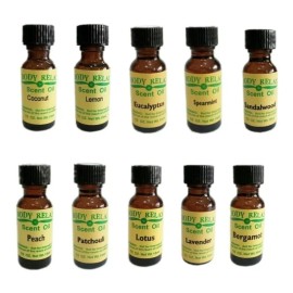 Body Relax Kit 10 Aceites Aromáticos Esencia Para Difusor Humidificador